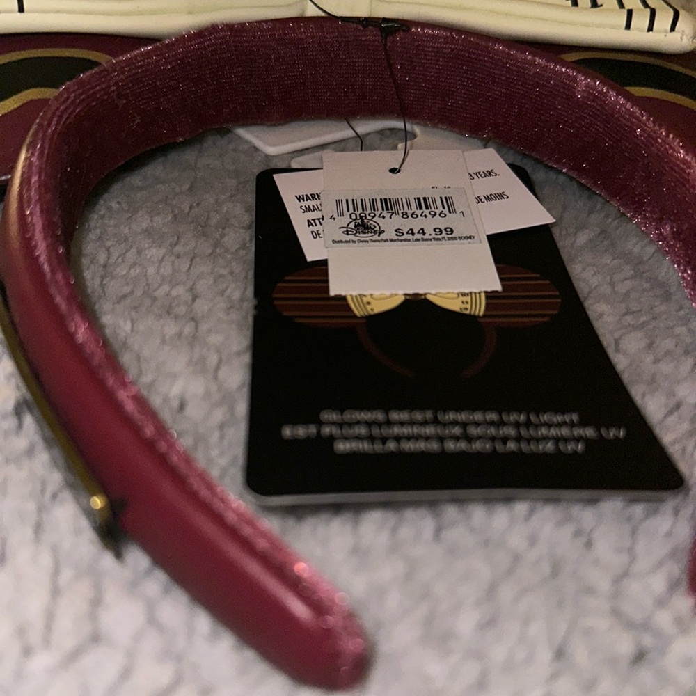 Disney Parks Loungefly Haunted Tower Hotel Tower of Terror Ears Headband - Picture 7 of 7